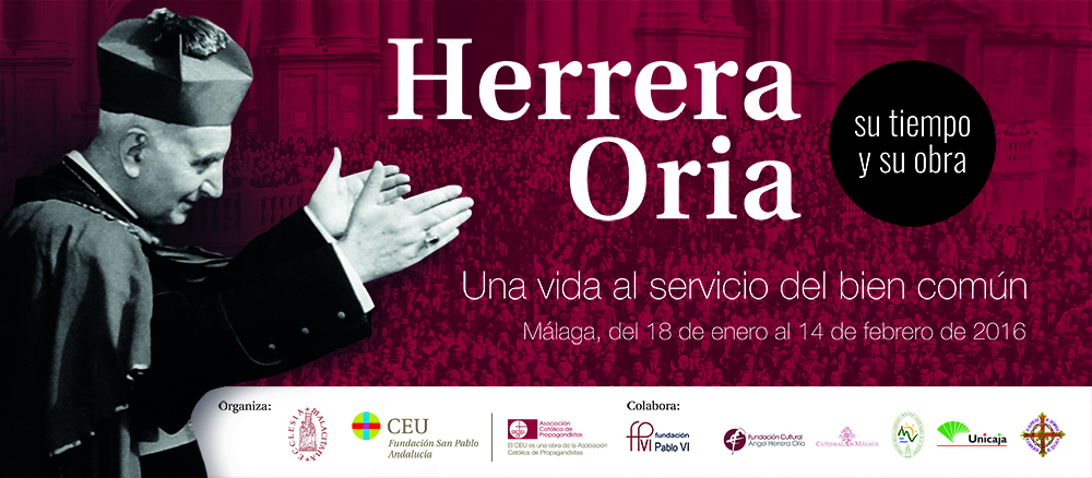 Exposición Herrera Oria, Málaga 18 de enero