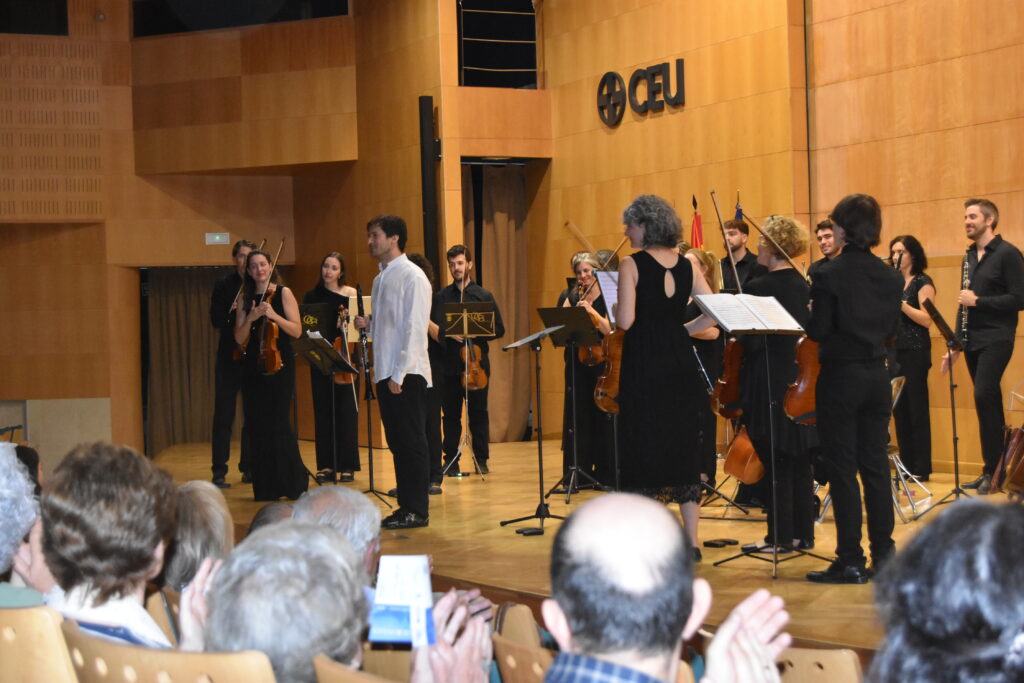 Interpretación del clarinetista Luis Fernández.